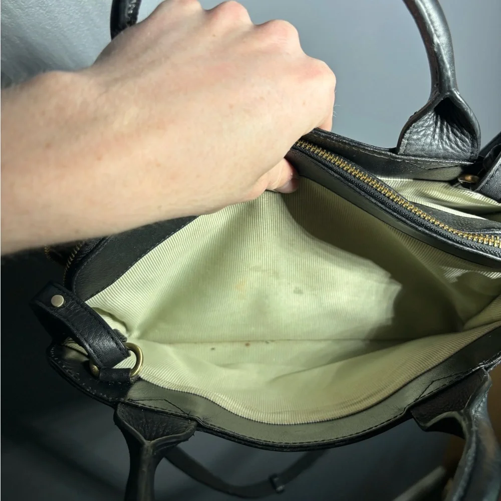 Radley London Millbank Black Leather Satchel